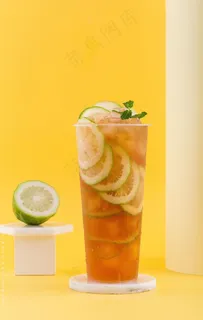 柠檬茶图片