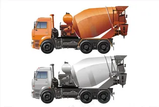 搅拌车图片