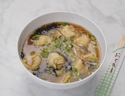 虾仁馄饨图片