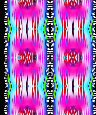 民族条纹花型图片