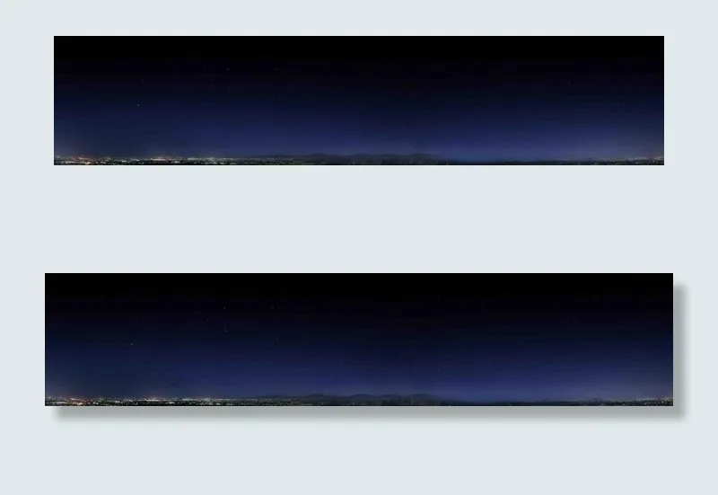 夜景天空 全景图片psd模版下载