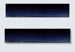 夜景天空 全景图片