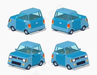 卡通工程车图片