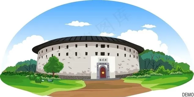 土楼中的王子 振成楼图片 土楼中的王子 振成楼图片