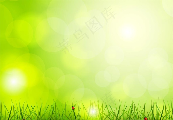 绿色光晕背景图片ai矢量模版下载