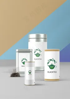 茶叶罐样机图片