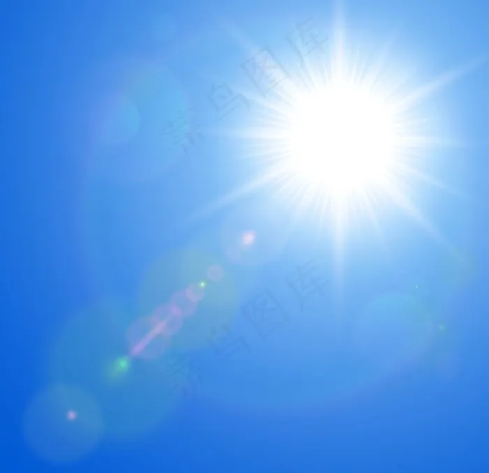 温暖阳光设计矢量素材图片