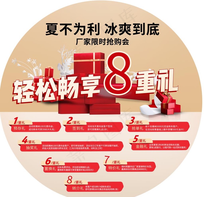 汽车地贴 桌贴图片(7087X7087(DPI:60))psd模版下载