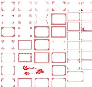 边框花纹图片