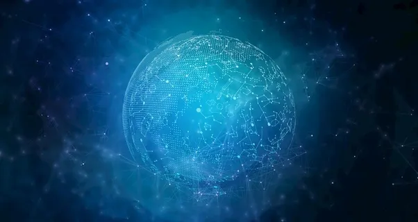 科技星球背景图片 科技星球背景图片