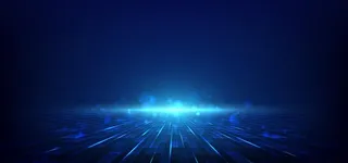 蓝色商务科技抽象几何背景底纹图片