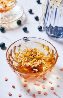 夏季小吃冰粉图片