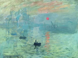 莫奈油画 印象派油画 装饰画图片