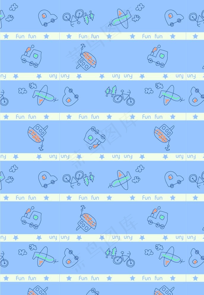 卡通车图片eps,ai矢量模版下载