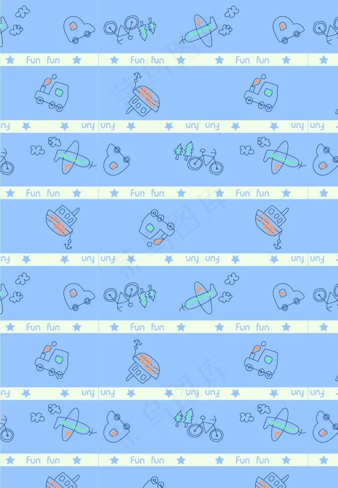 卡通车图片eps,ai矢量模版下载
