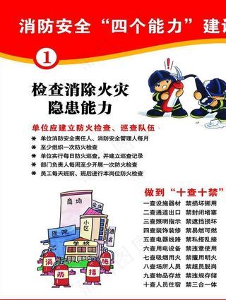 消防安全 四个能力 建设图片