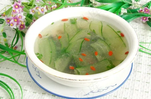 青瓜皮蛋汤图片 青瓜皮蛋汤图片