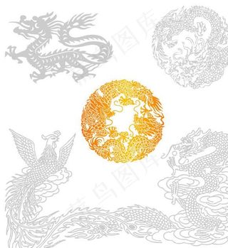 龙凤图案图片