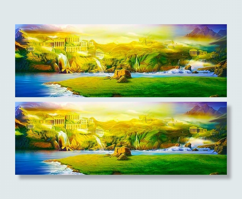 自然背景合成图片