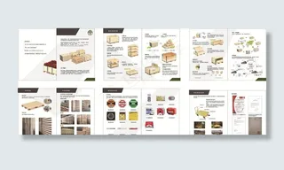 木箱类宣传册图片