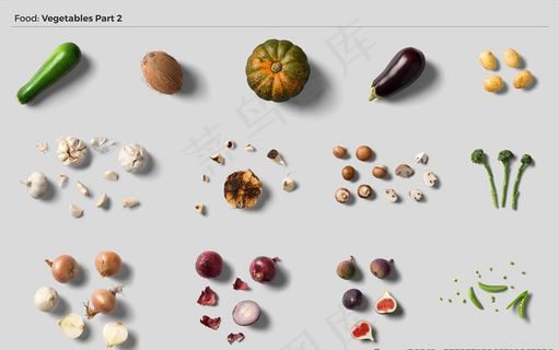蔬菜和调料图片