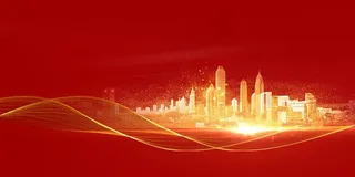 红金城市地产素材图片