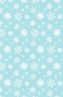雪花小清新背景图片