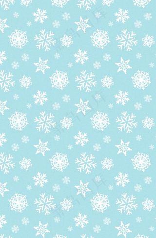 雪花小清新背景图片
