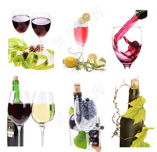 红酒素材图片