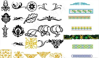 边框 花边 角花 花纹图片