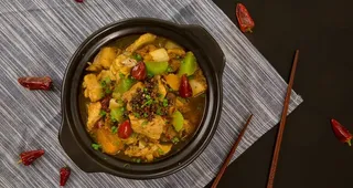 黄焖鸡米饭图片