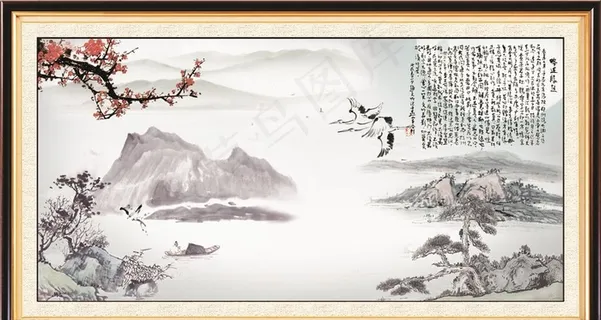 山水画图片 山水画图片