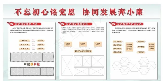 党建展板图片
