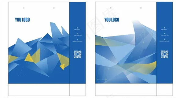 手提袋  科技 低曲面构图图片