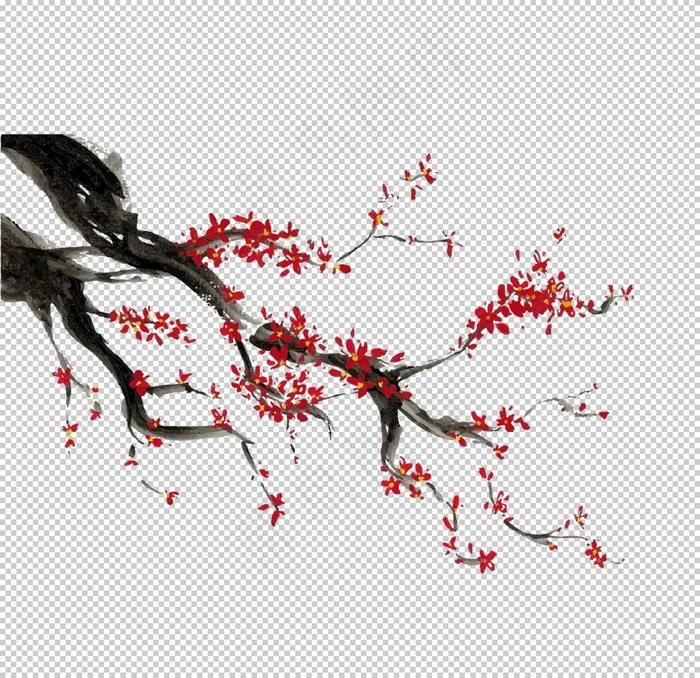 梅花素材图片