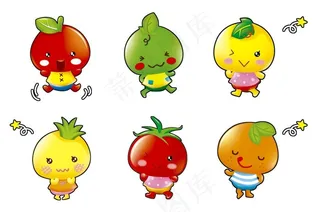 水果卡通图片