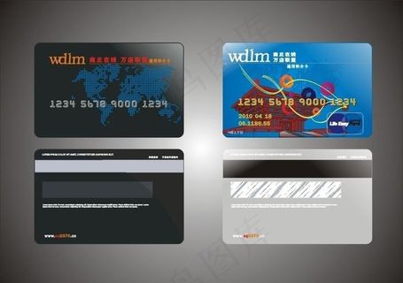 消费卡 会员卡 银行卡 银联卡图片