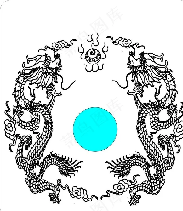 双龙戏珠图片