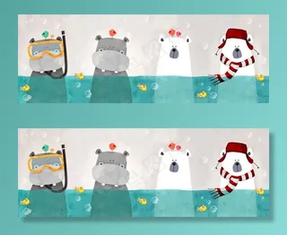 卡通装饰画图片