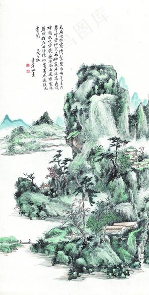 山水图图片