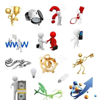 3d小人（部分素材非高清）图片