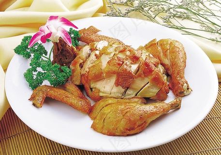 烤全鸡图片
