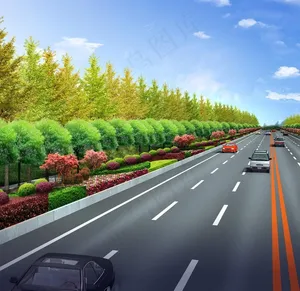 市政道路效果图图片