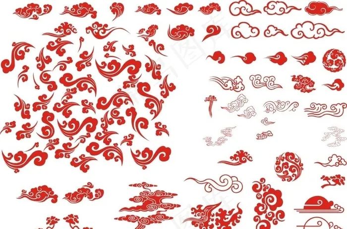 祥云图片cdr矢量模版下载