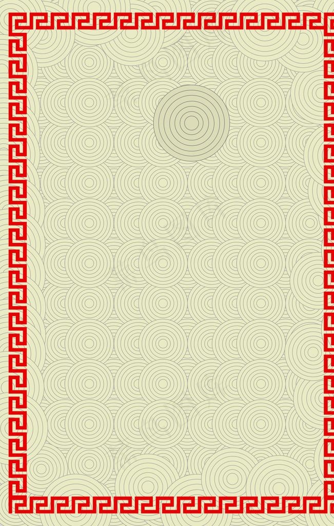 中式边框图片(3544X5314(DPI:150))psd模版下载