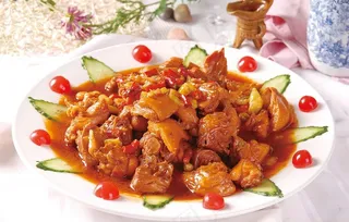 农家小炒鸡图片