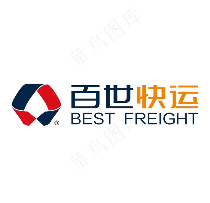 百世快运形象墙图片ai矢量模版下载