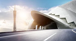 商务城市背景图片