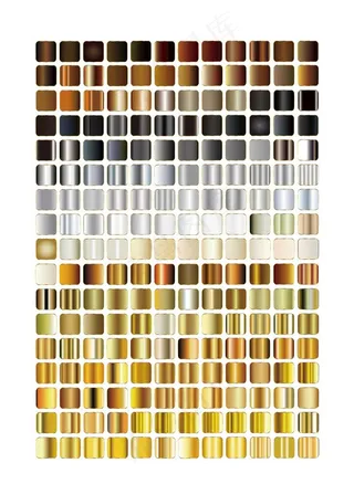 ai金属渐变样式图片