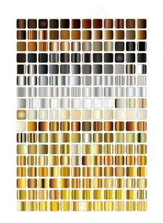 ai金属渐变样式图片 ai金属渐变样式图片